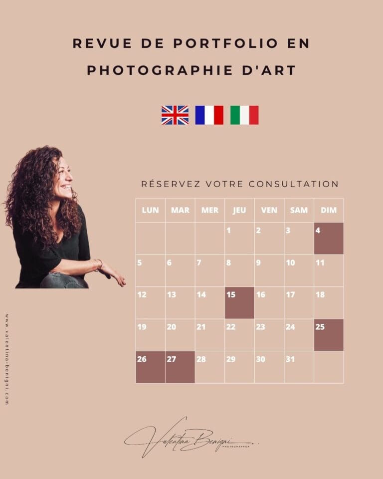 Réservez votre revue de portfolio