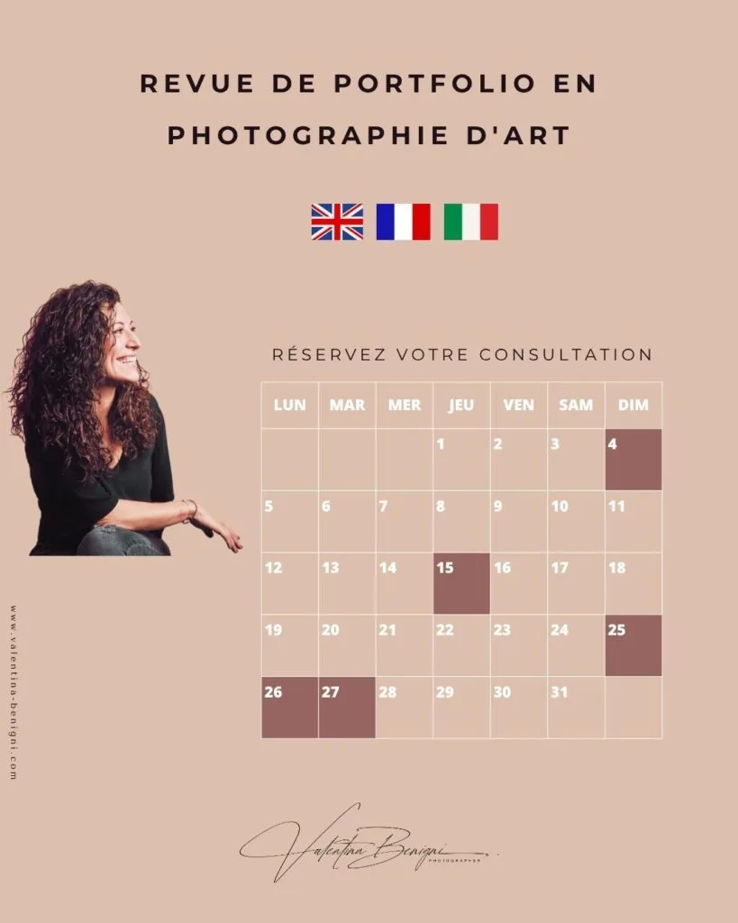 Réservez votre revue de portfolio