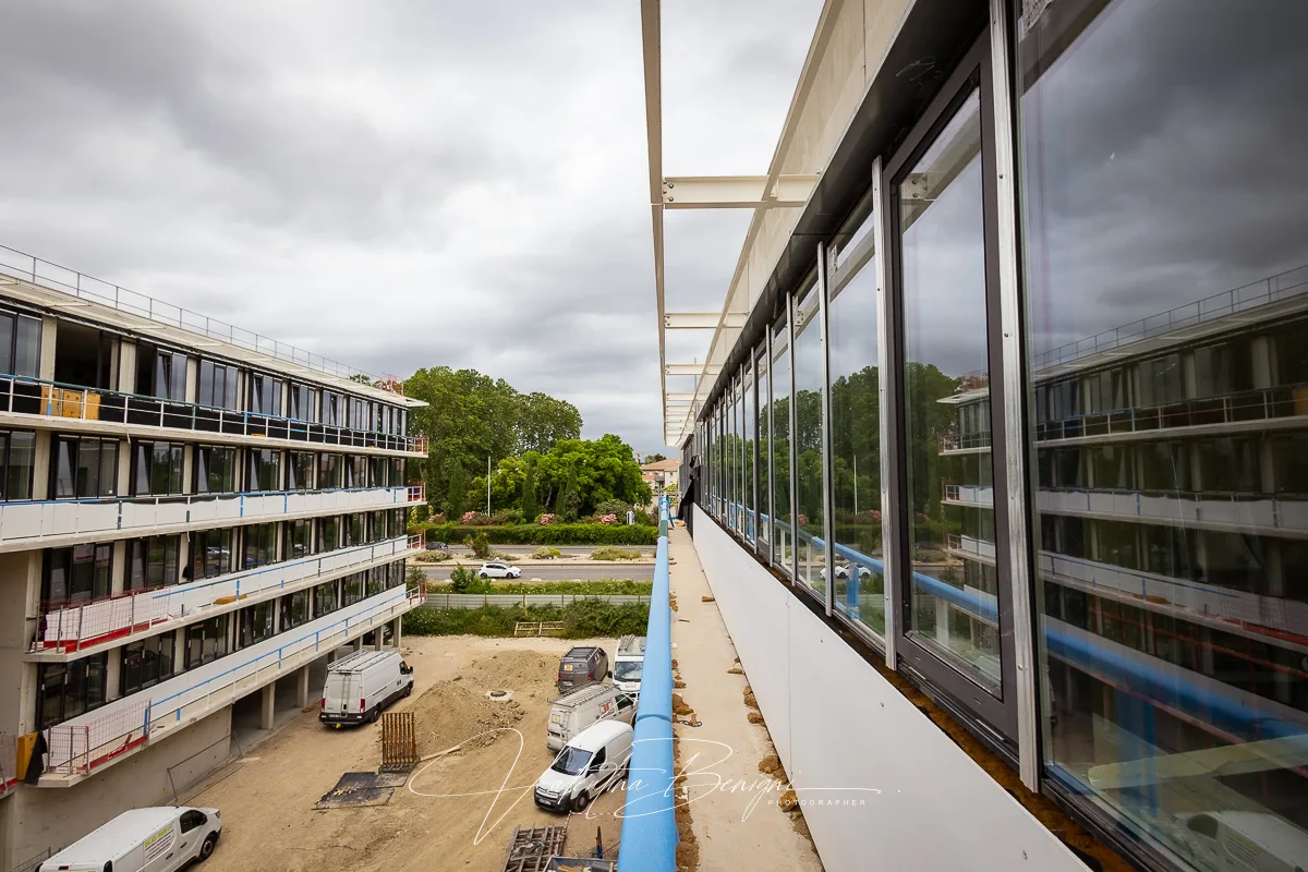 building under construction - corporate photography