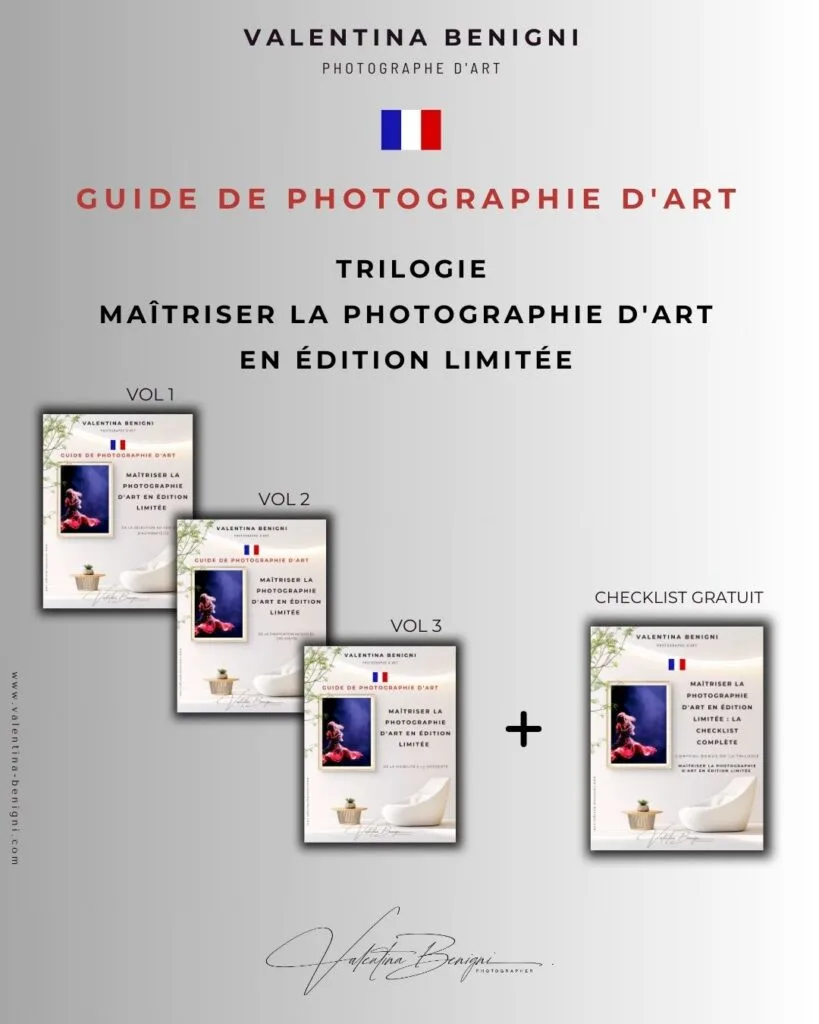 Trilogie Maîtriser la photographie d'art en édition limitée