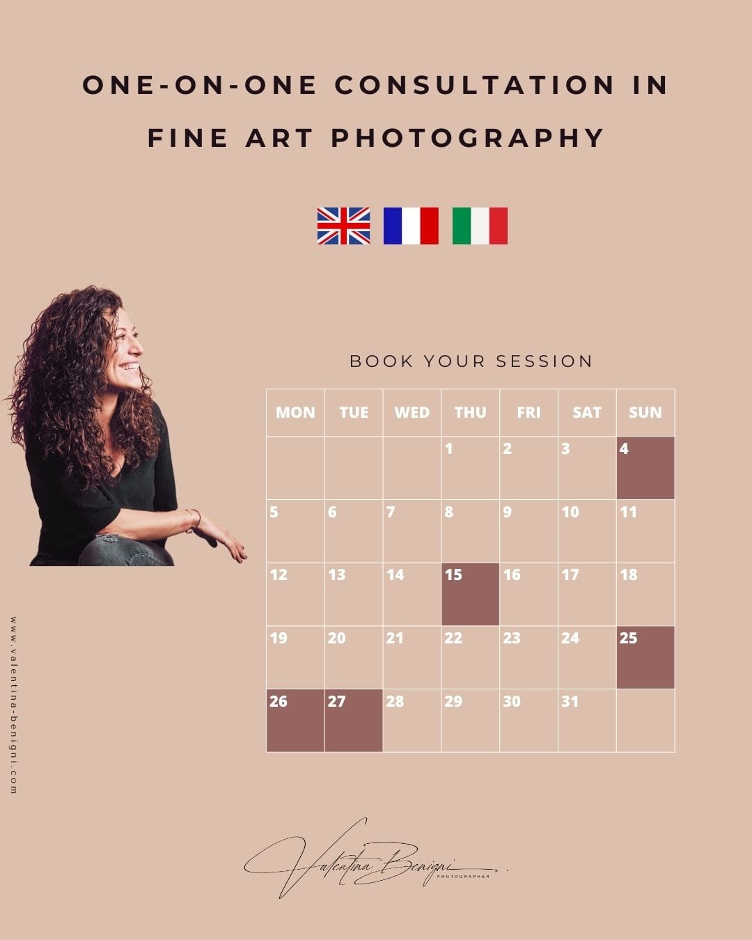 Coaching session one to one booking