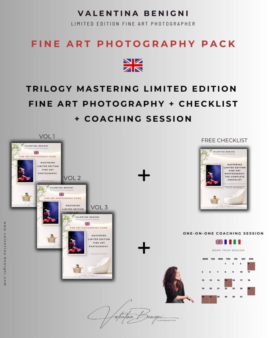 Pack Trilogy Mastering Limited Edition Fine Art Photography + coaching